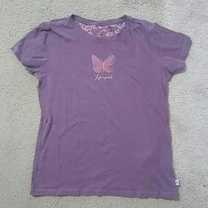 Life Is Good Tops - Life Is Good Original Purple Butterfly Shirt Life Is Good Tops - Life Is Good Original Purple Butterfly Shirt